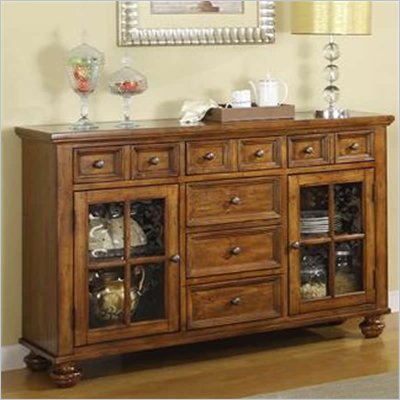 Riverside Furniture Delcastle Server in Antique Irish Pine