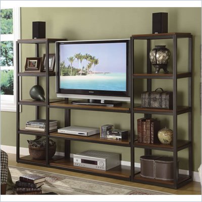 Riverside Furniture Escapade Entertainment Center in Sweet Rosy Brown
