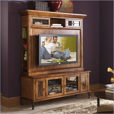 Riverside Furniture Medley 64 Inch TV Stand and Deck