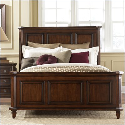 Riverside Furniture Middleton Queen Panel Bed in Spiced Cherry