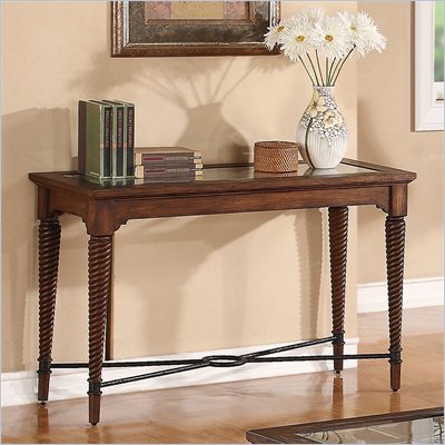 Riverside Furniture Monterey Sofa Table in Aged Ash