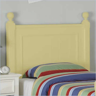 Riverside Furniture Splash of Color Twin Panel Headboard in Buttercup