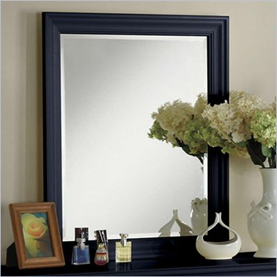 Riverside Furniture Splash of Color Vertical Mirror in Navy