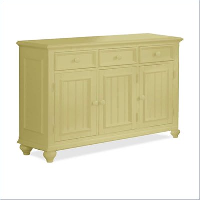 Riverside Furniture Splash of Color Server in Buttercup