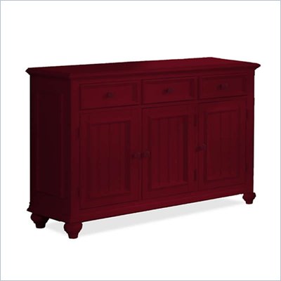 Riverside Furniture Splash of Color Server in Chili