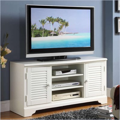 Riverside Furniture Splash of Color 50-Inch TV Console in Shores