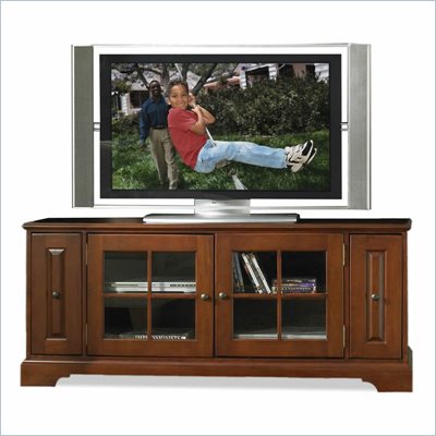 Riverside Furniture Visions 64 Inch TV Stand in Bordeaux Cherry