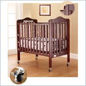 Orbelle Tina Three Level Standard Wood Crib in Cherry