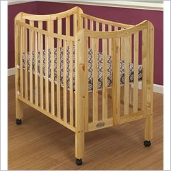 Orbelle Tian Two Level Portable Crib in Natural