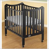 Orbelle Tian Two Level Portable Crib in Black