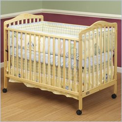 Orbelle Jenny 3-in-1 Convertible Wood Crib in Natural