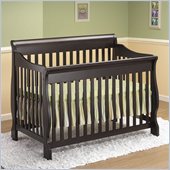 Orbelle 4-in-1 Convertible Wood Crib in Espresso