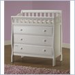 ADD TO YOUR SET: Orbelle 3 Drawer Changing Station in White Finish