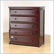 ADD TO YOUR SET: Orbelle 5 Drawer Dresser in Cherry Finish