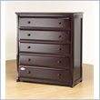 ADD TO YOUR SET: Orbelle 5 Drawer Dresser in Espresso Finish