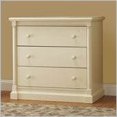 Orbelle Imperial Contemporary 3 Drawer Chest in French White