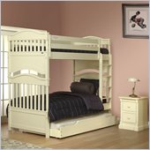 Orbelle Imperial Bunk Bed 2 Piece Bedroom Set in French White