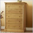 ADD TO YOUR SET: Orbelle Imperial Contemporary 5 Drawer Chest in Natural