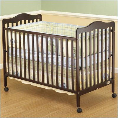 Orbelle Emma 3-in-1 Convertible Wood Crib in Cherry