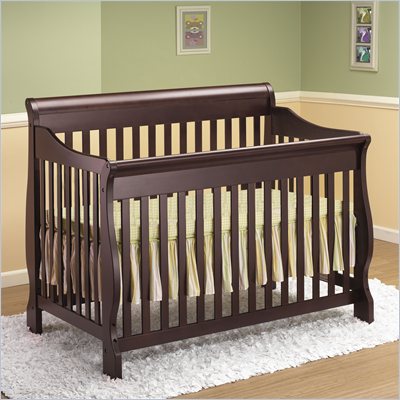 Orbelle 4-in-1 Convertible Wood Crib in Cherry
