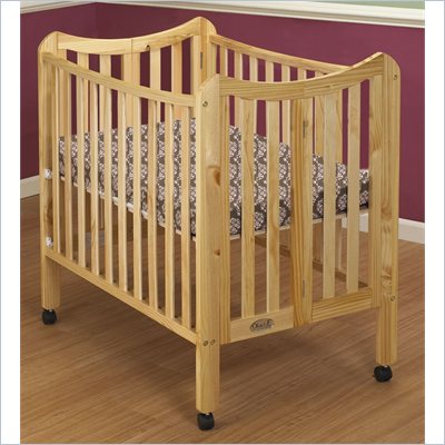 Orbelle Tian Two Level Portable Crib in Natural