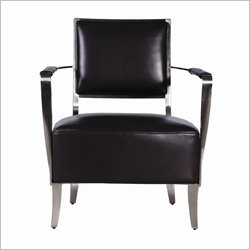 Bellini Modern Living Oscar Arm Chair in Brown