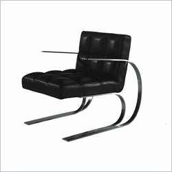 Bellini Modern Living Nolan Accent Chair in Black