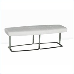 Bellini Modern Living Megan Bench in White