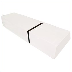 Bellini Modern Living Monica 71 Inch TV Stand in White
