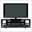 BDI Deploy 9649 Max Flat Panel or Rear Projection 62 Wood TV Stand in Black