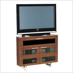 BDI Avion Corner LCD/Plasma Wood TV Stand in Cherry Finish