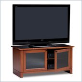 BDI Novia Wide Wood TV Stand in Natural Stained Cherry