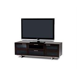 BDI Avion II Flat Panel Cabinet TV Stand in Espresso Stained Oak