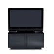 ADD TO YOUR SET: BDI Mirage TV Stand Cabinet in Black Finish