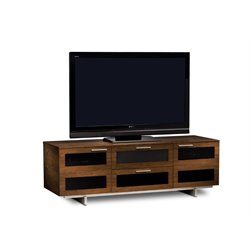 BDI Avion II Flat Panel Cabinet TV Stand in Chocolate Stained Walnut