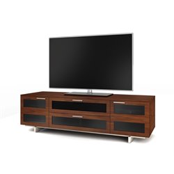 BDI Avion II Quad-Wide Cabinet TV Stand in Chocolate Stained Walnut