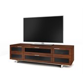 BDI Avion II Quad-Wide Cabinet TV Stand in Chocolate Stained Walnut