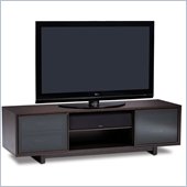 BDI Cirrus Triple-Wide Cabinet TV Stand in Espresso Stained Oak