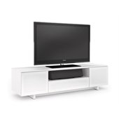 BDI Nora 8239 Contemporary TV Cabinet in Gloss White 