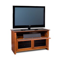 BDI Novia LCD/Plasma Wood TV Stand in Natural Stained Cherry Finish