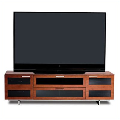 BDI Avion II Quad-Wide Cabinet TV Stand in Natural Stained Cherry