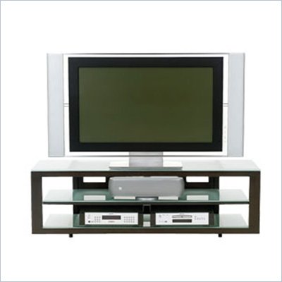 BDI Deploy LCD/Plasma Glass TV Stand in Espresso Finish