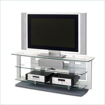 BDI Icon LCD/Plasma Glass TV Stand in Black