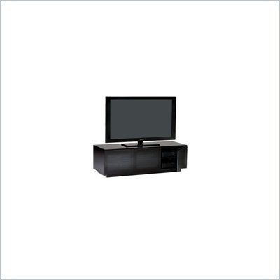 BDI Mirage LCD/Plasma Wood TV Stand in Black Finish