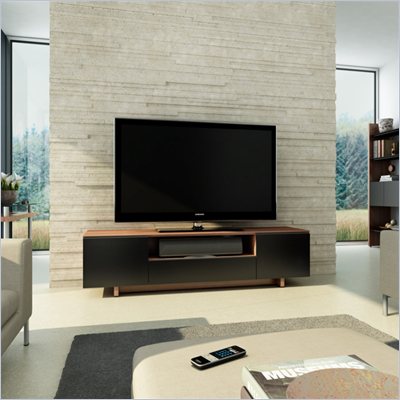 BDI Nora 8239 Contemporary TV Cabinet in Natural Walnut