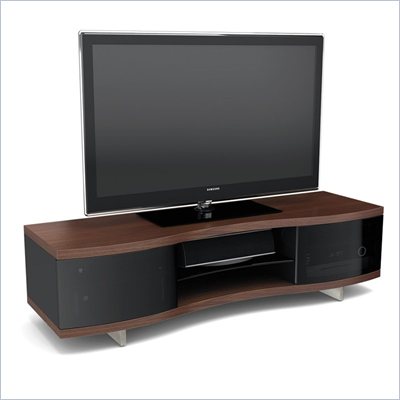 BDI Ola 8137 Contemporary TV Cabinet in Chocolate Stained Walnut
