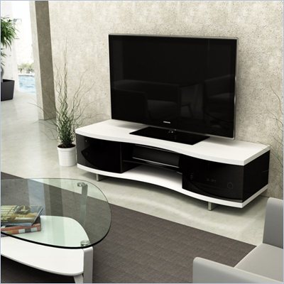 BDI Ola 8137 Contemporary TV Cabinet in Satin White
