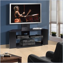 Nexera Techno Black Wood Plasma/LCD TV Stand