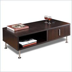 Nexera Liverpool Rectangular Coffee Table in Espresso