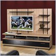 Nexera Eclipse Biscotti 3 Piece Wood Entertainment Center